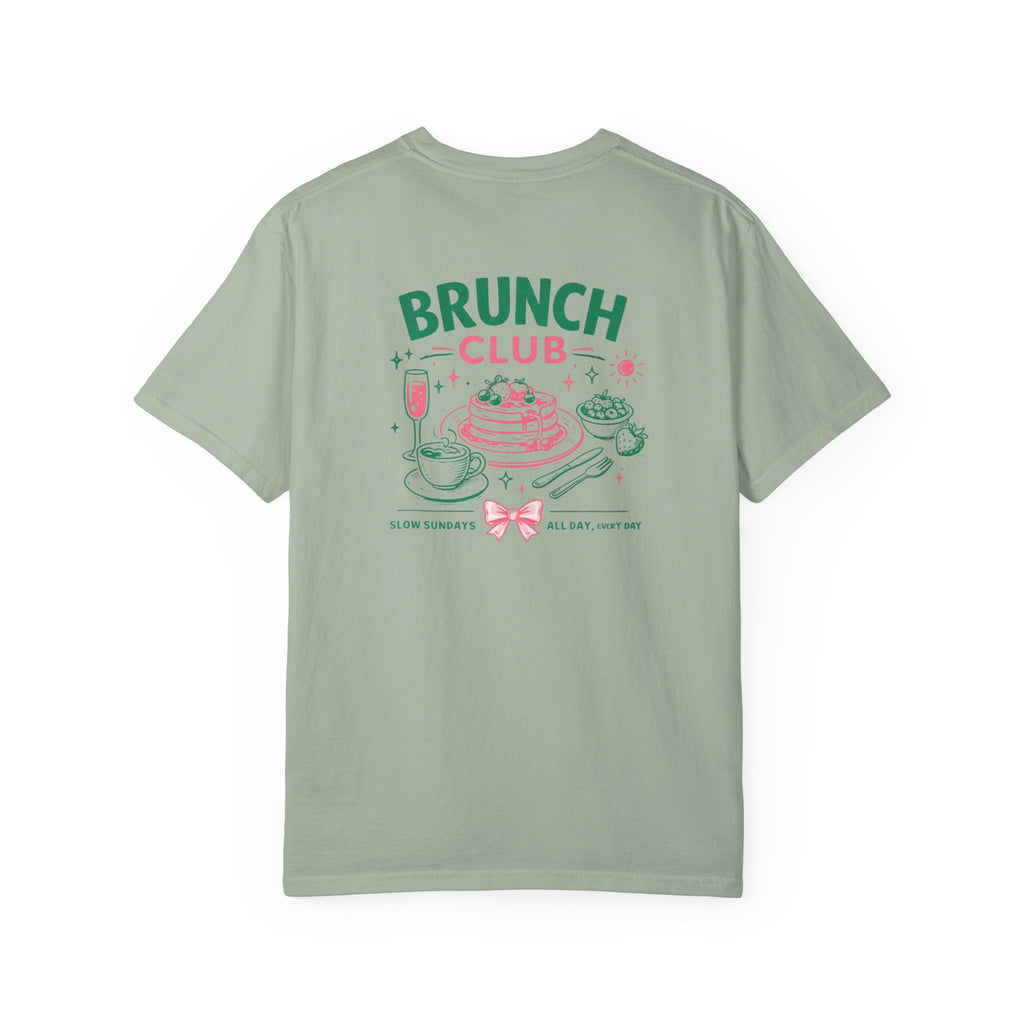 Brunch Club T-shirt for her comfort colours 100% cotton