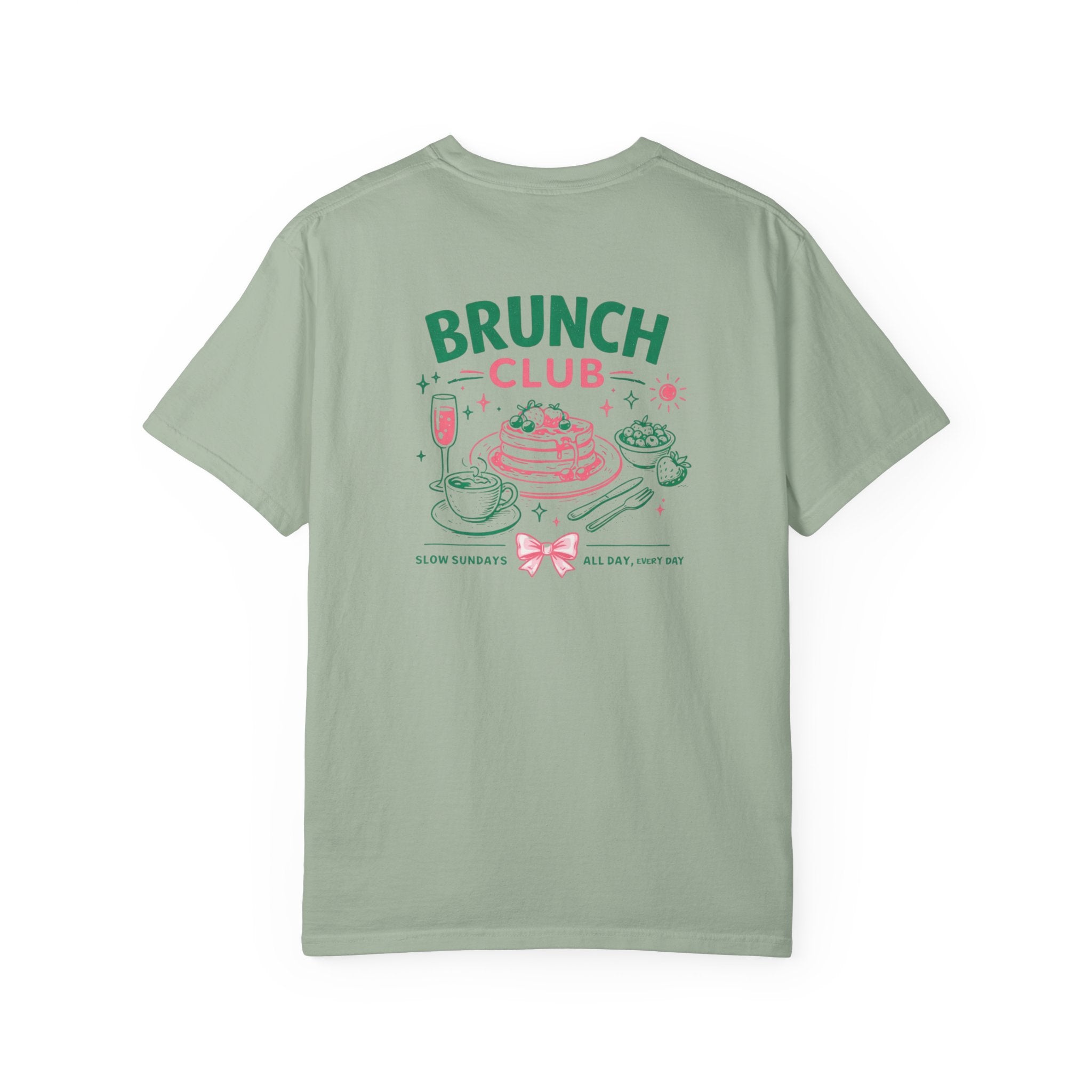 Brunch Club T-shirt for her comfort colours 100% cotton