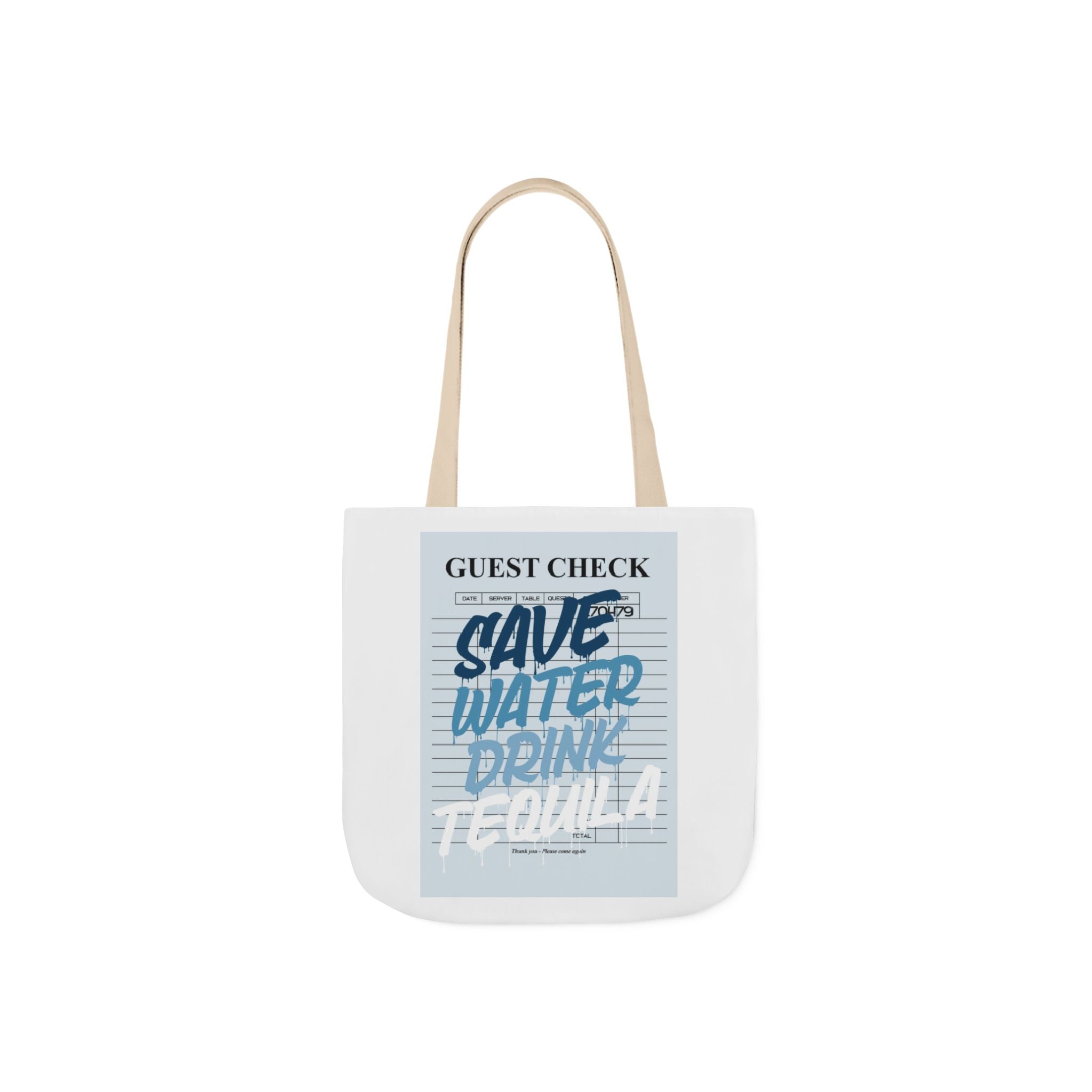 Save Water Drink Tequila Tote Bag | Guest Check Design