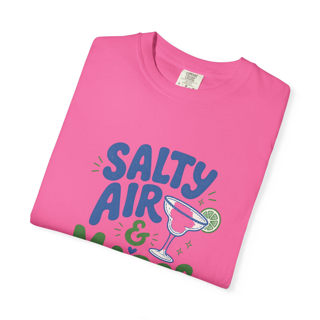 Salty Air & Margs T-Shirt | Margarita Cocktail Beach Tee