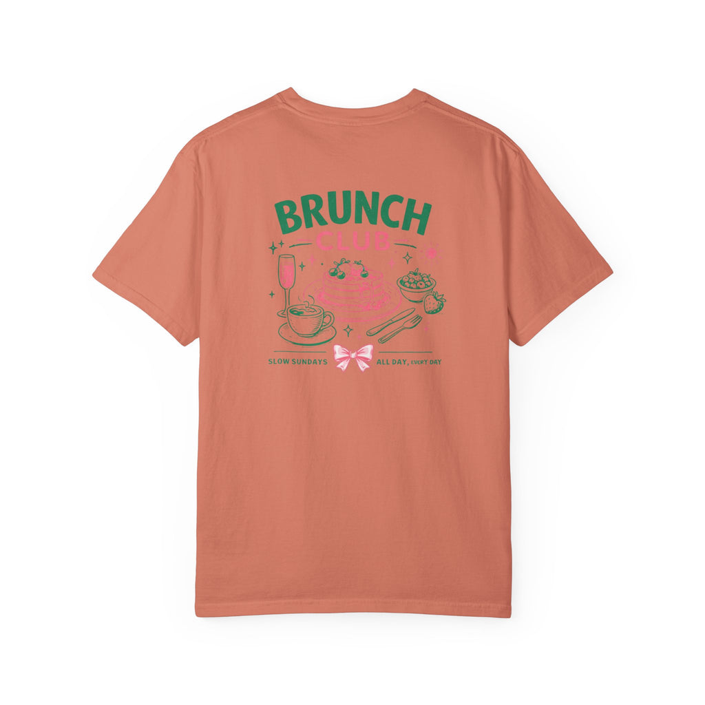 Brunch Club T-shirt for her comfort colours 100% cotton