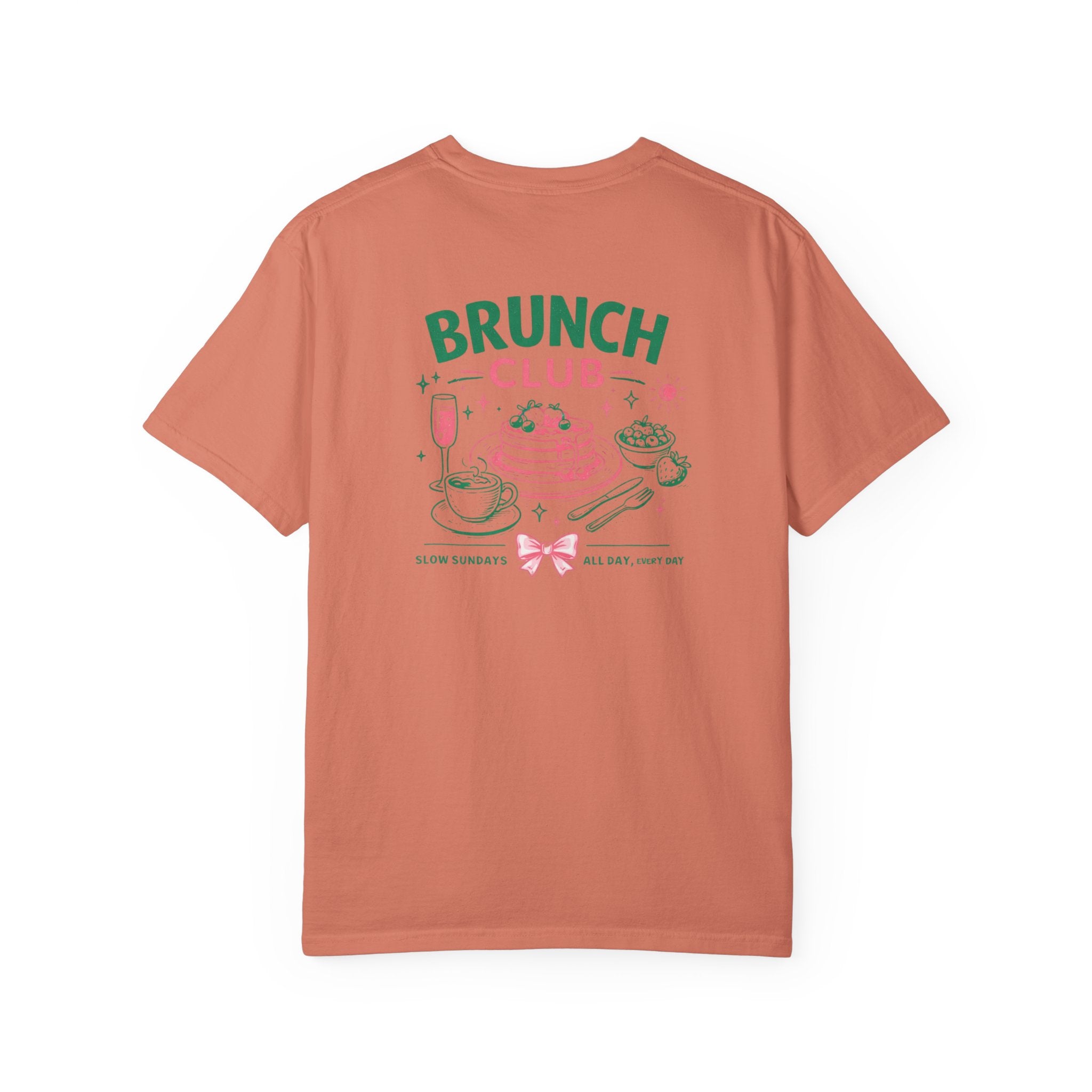 Brunch Club T-shirt for her comfort colours 100% cotton