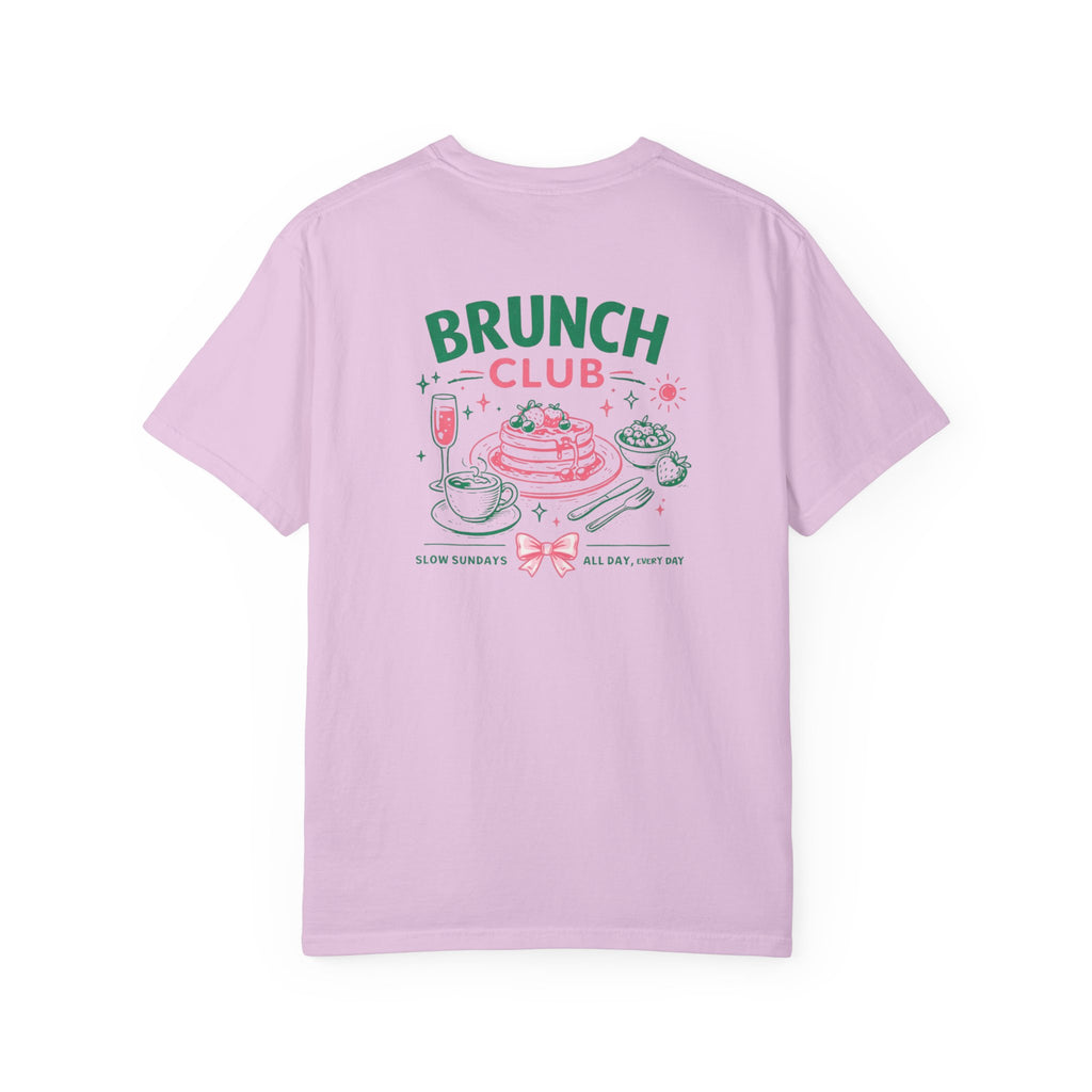 Brunch Club T-shirt for her comfort colours 100% cotton
