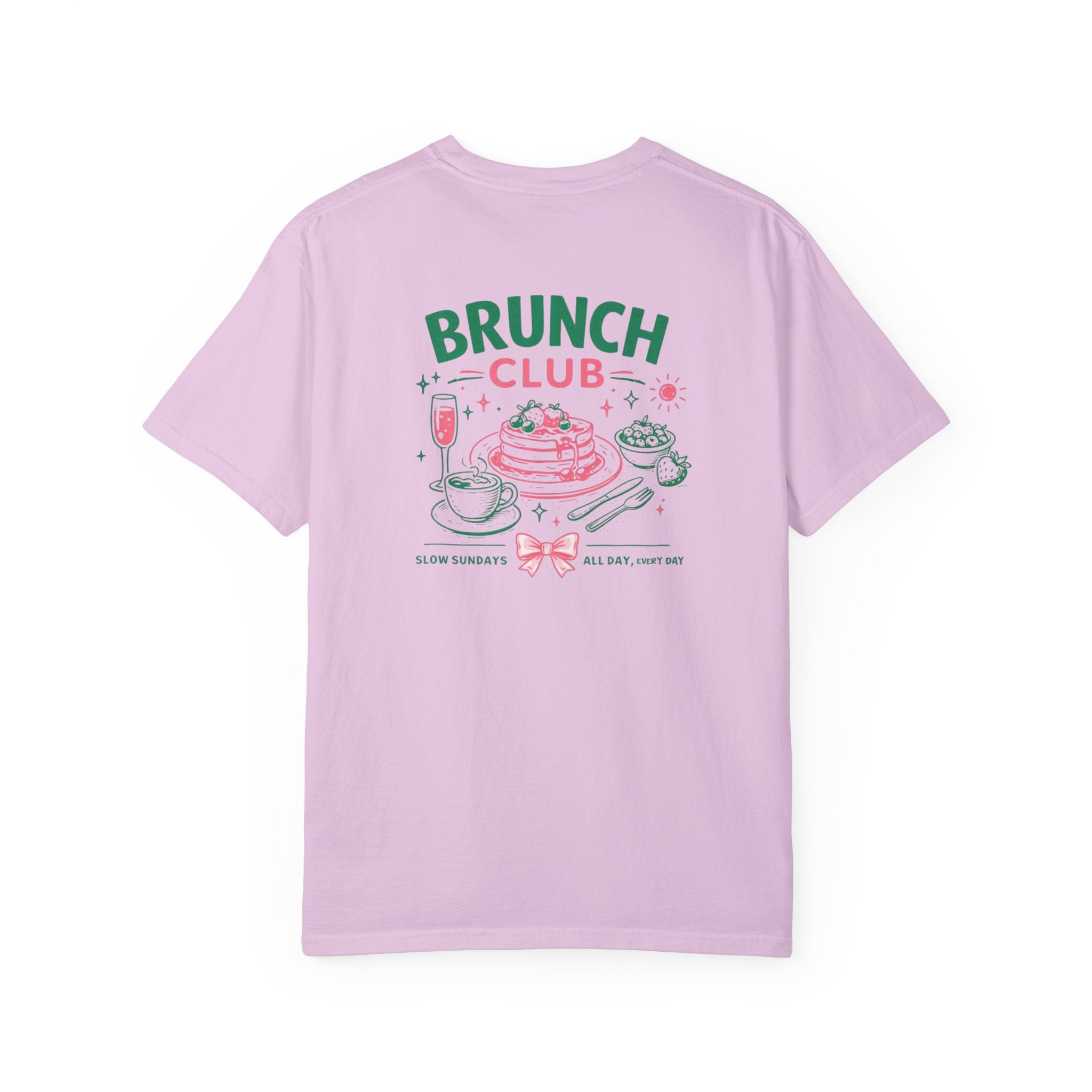 Brunch Club T-shirt for her comfort colours 100% cotton