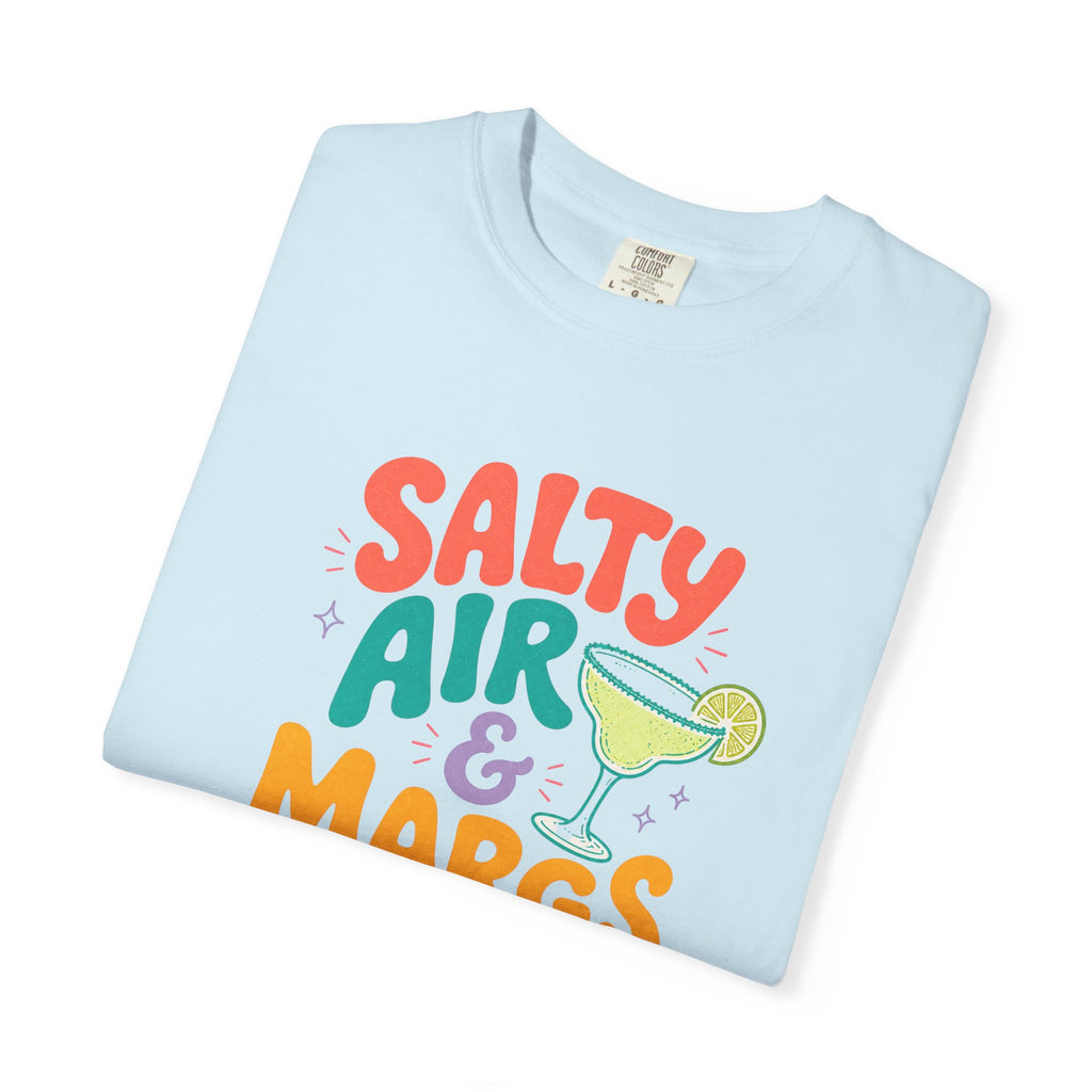 Salty Air & Margs T-Shirt | Margarita Cocktail Beach Tee