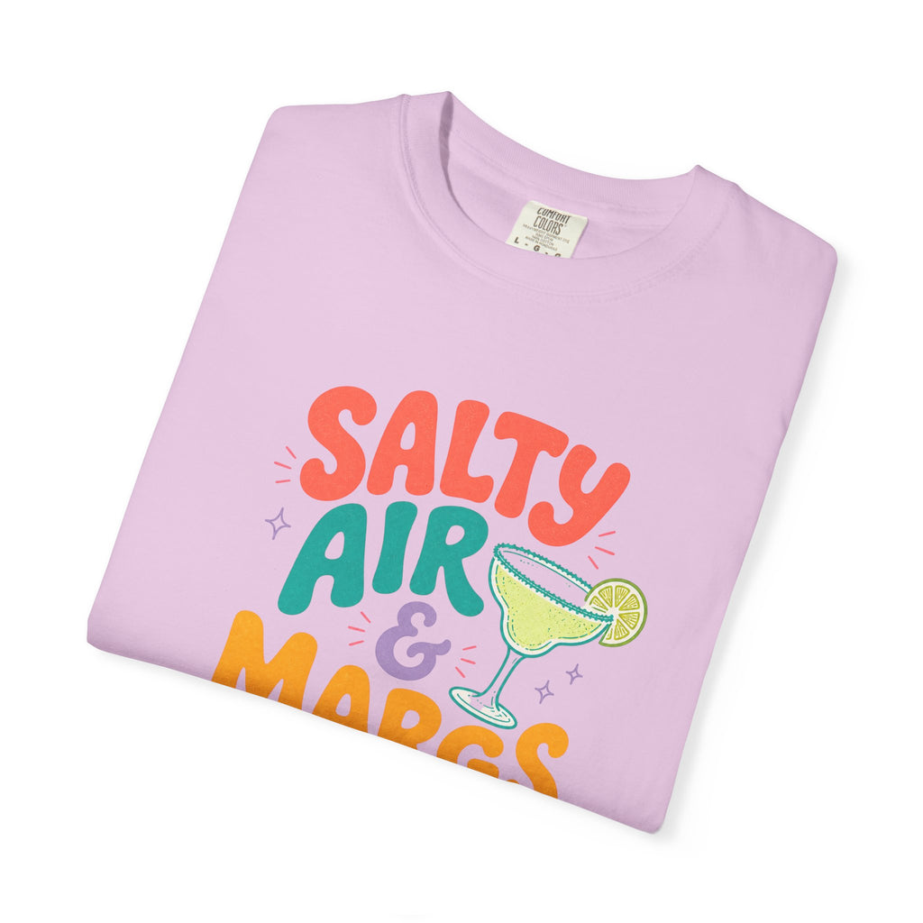 Salty Air & Margs T-Shirt | Margarita Cocktail Beach Tee