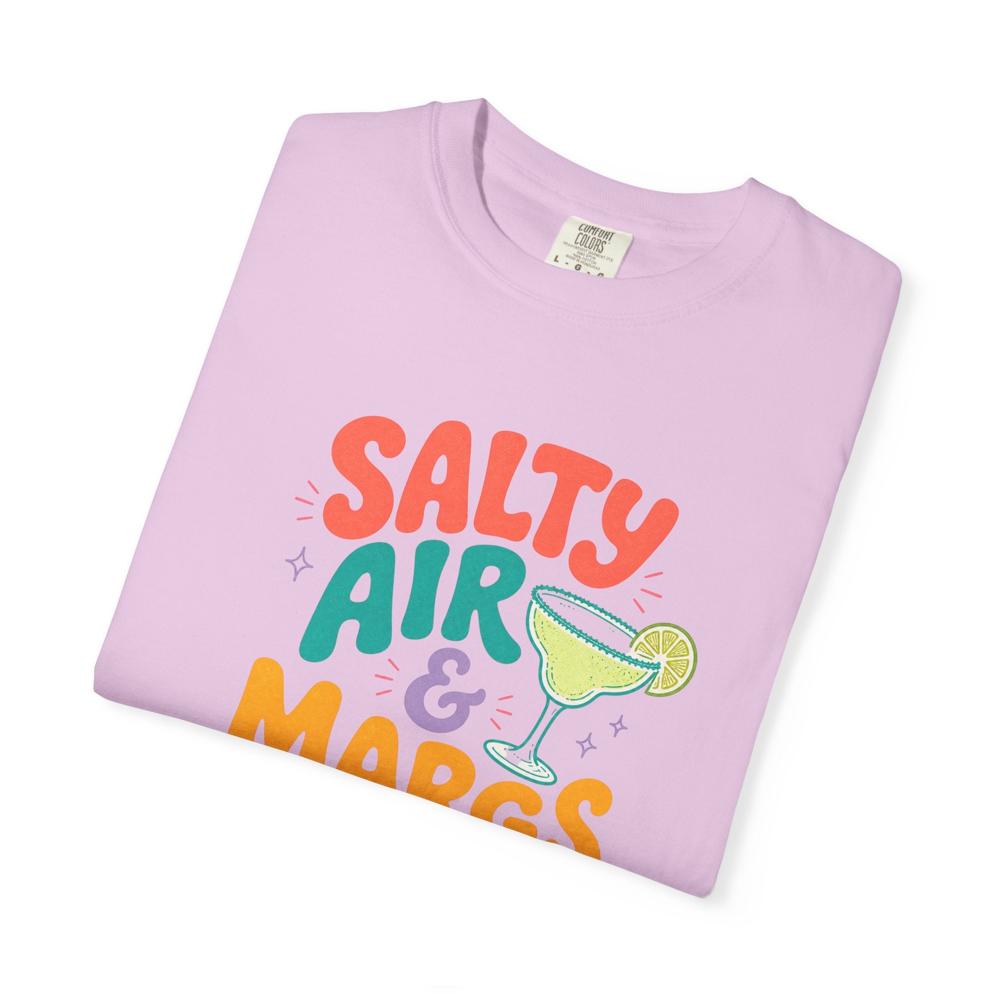 Salty Air & Margs T-Shirt | Margarita Cocktail Beach Tee