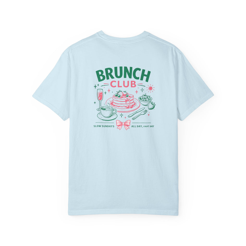 Brunch Club T-shirt for her comfort colours 100% cotton