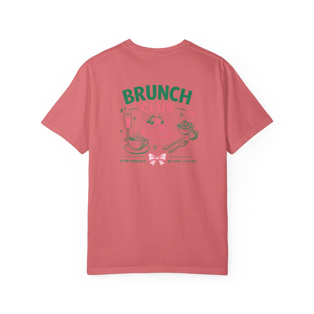 Brunch Club T-shirt for her comfort colours 100% cotton