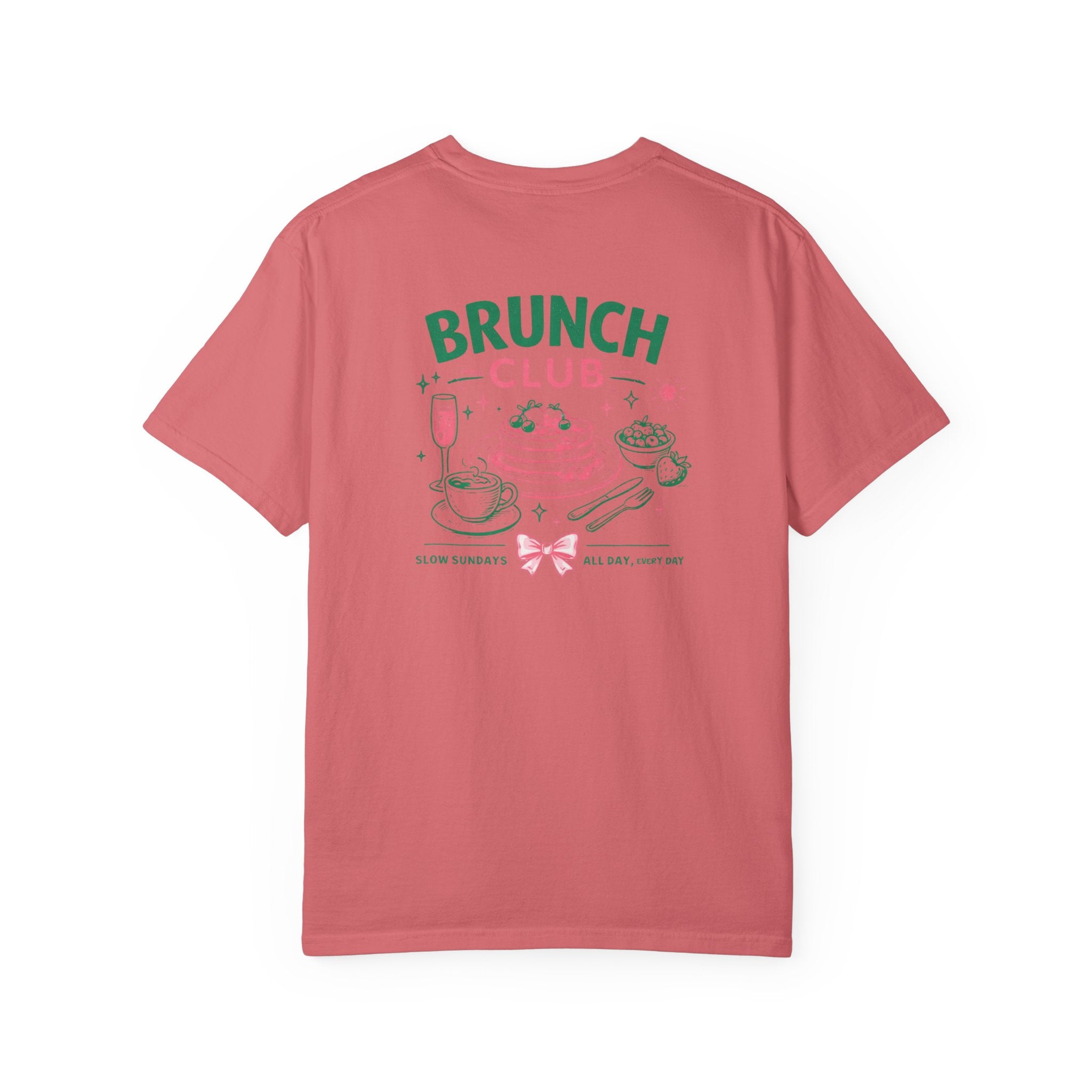 Brunch Club T-shirt for her comfort colours 100% cotton