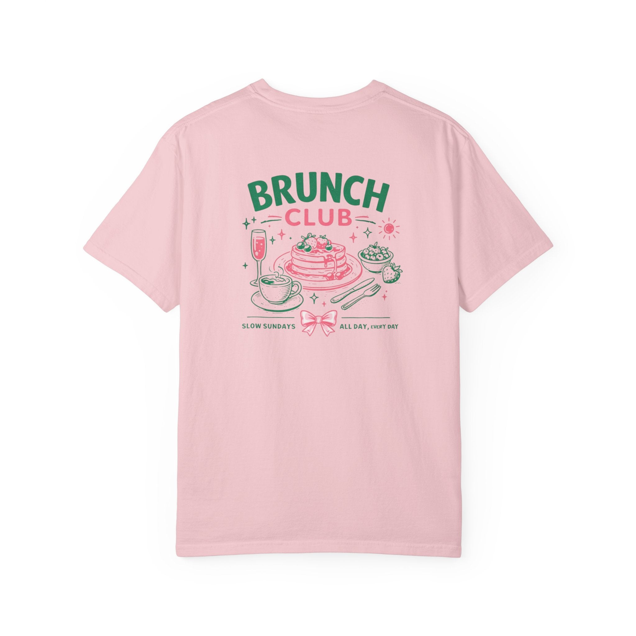Brunch Club T-shirt for her comfort colours 100% cotton
