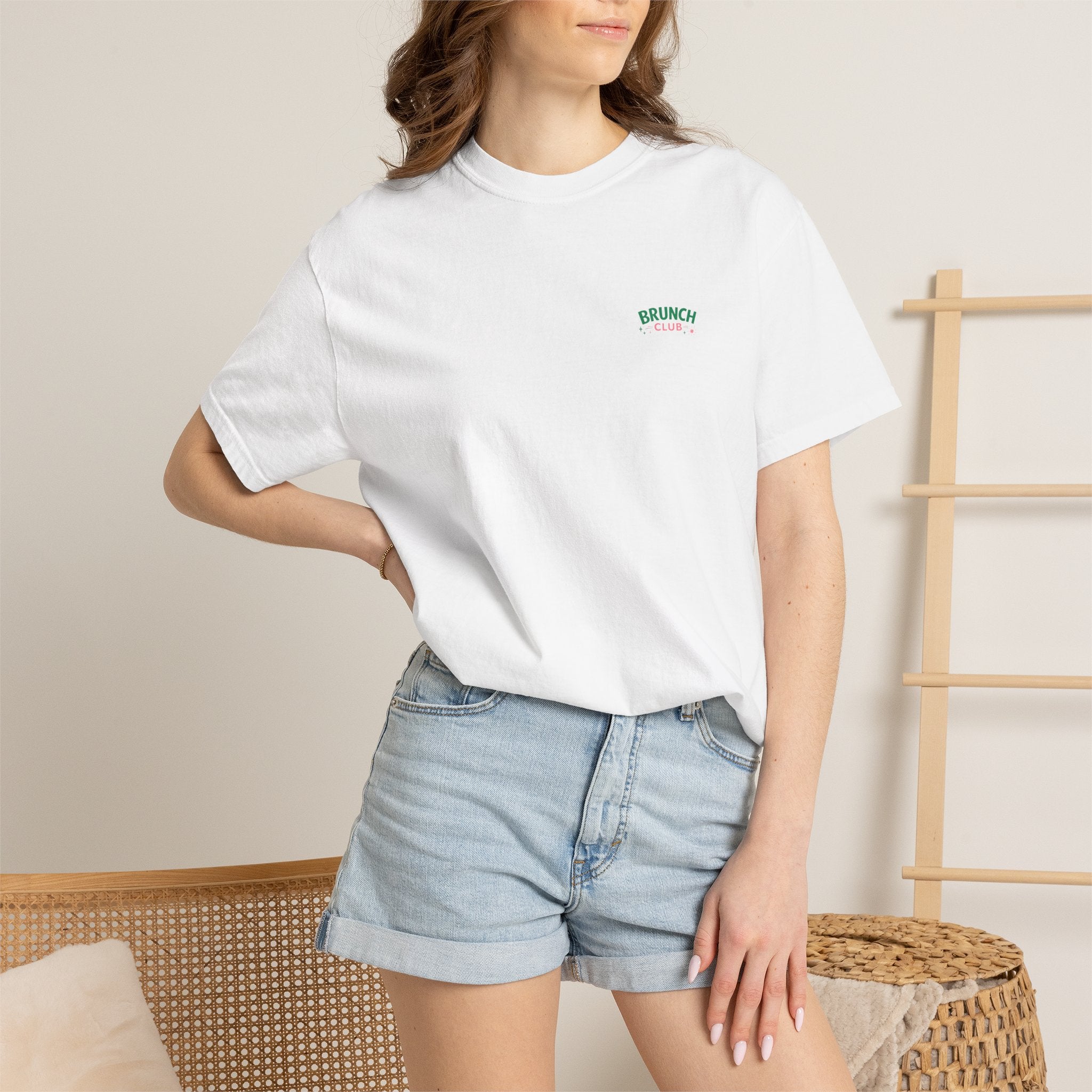 Brunch Club T-shirt for her comfort colours 100% cotton