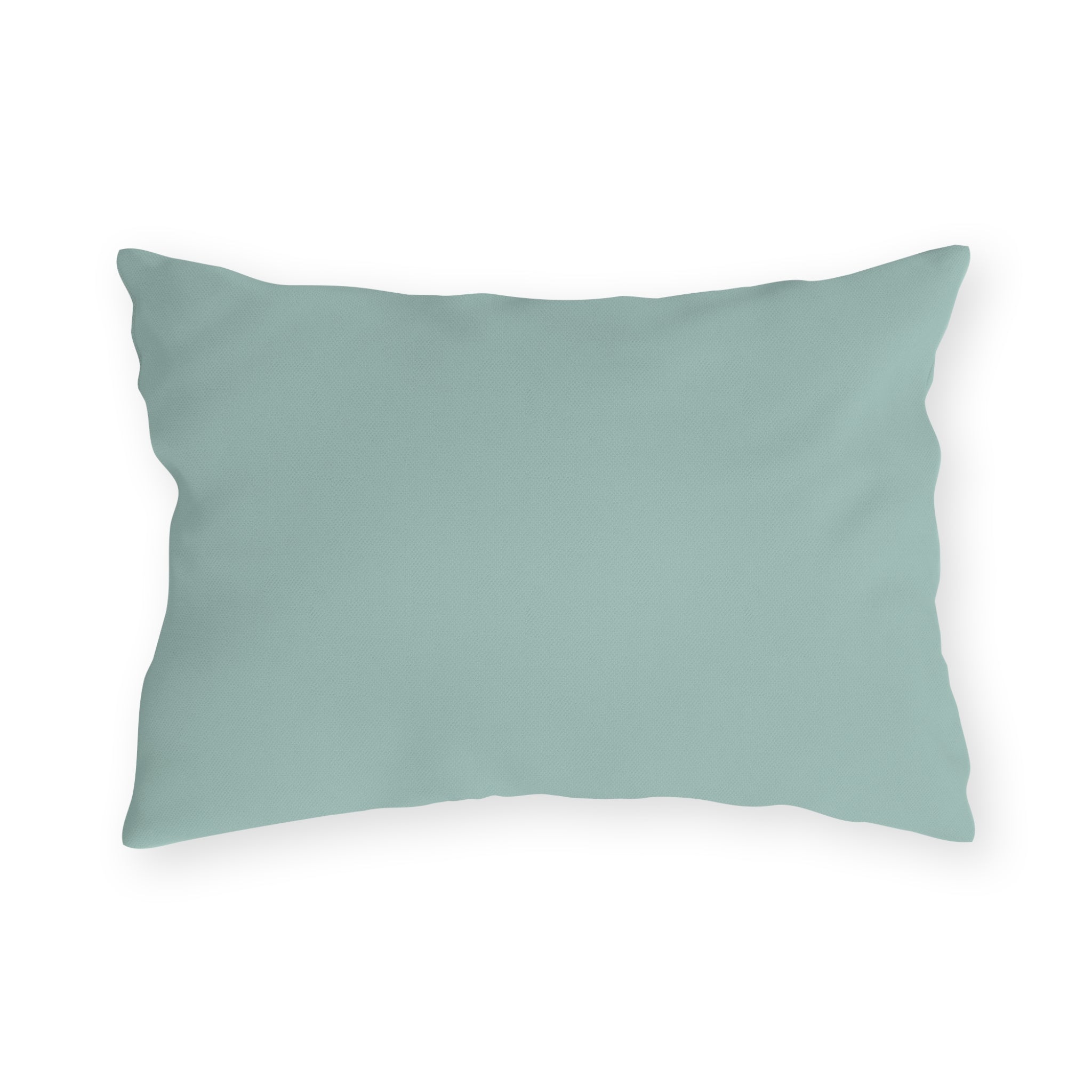 Solid Seafoam Outdoor Pillow | Coastal Patio Cushion, Weather-Resistant Throw