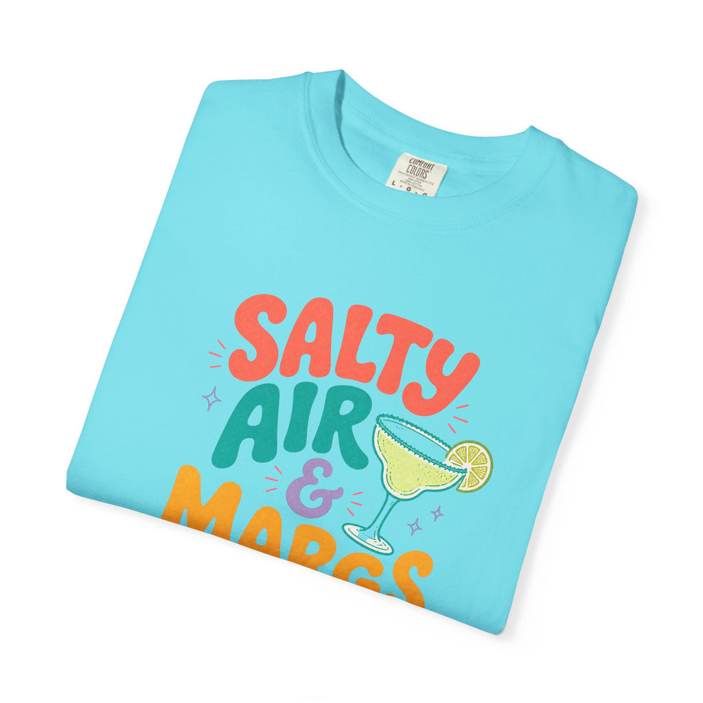 Salty Air & Margs T-Shirt | Margarita Cocktail Beach Tee