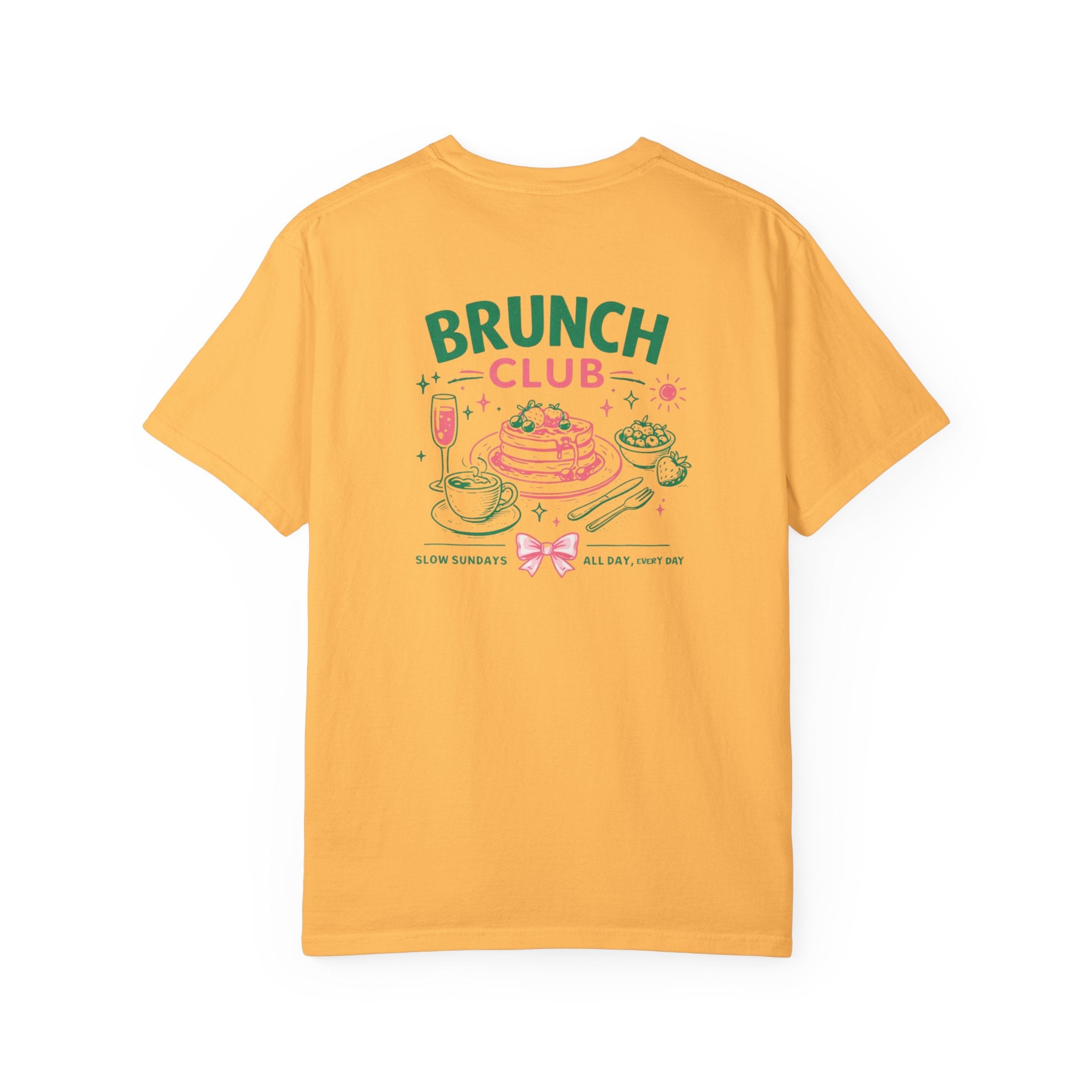 Brunch Club T-shirt for her comfort colours 100% cotton