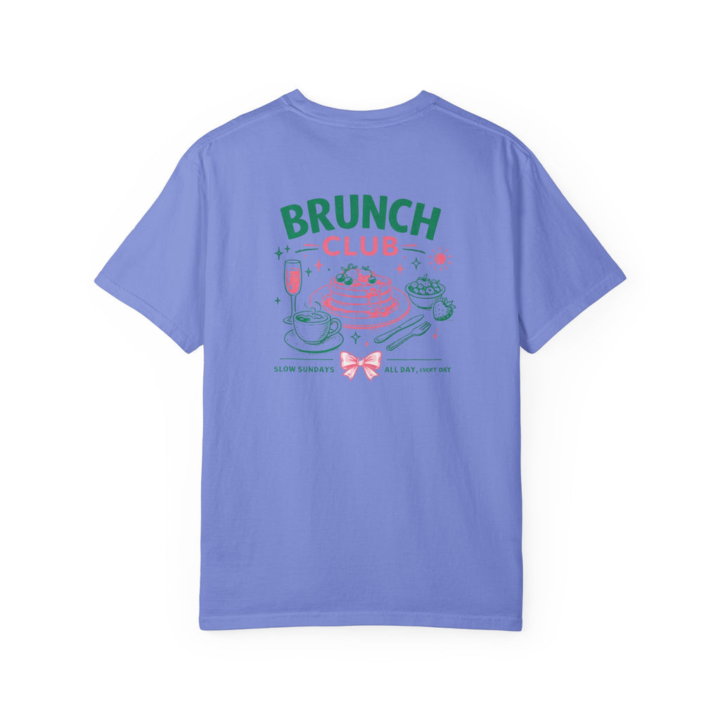 Brunch Club T-shirt for her comfort colours 100% cotton