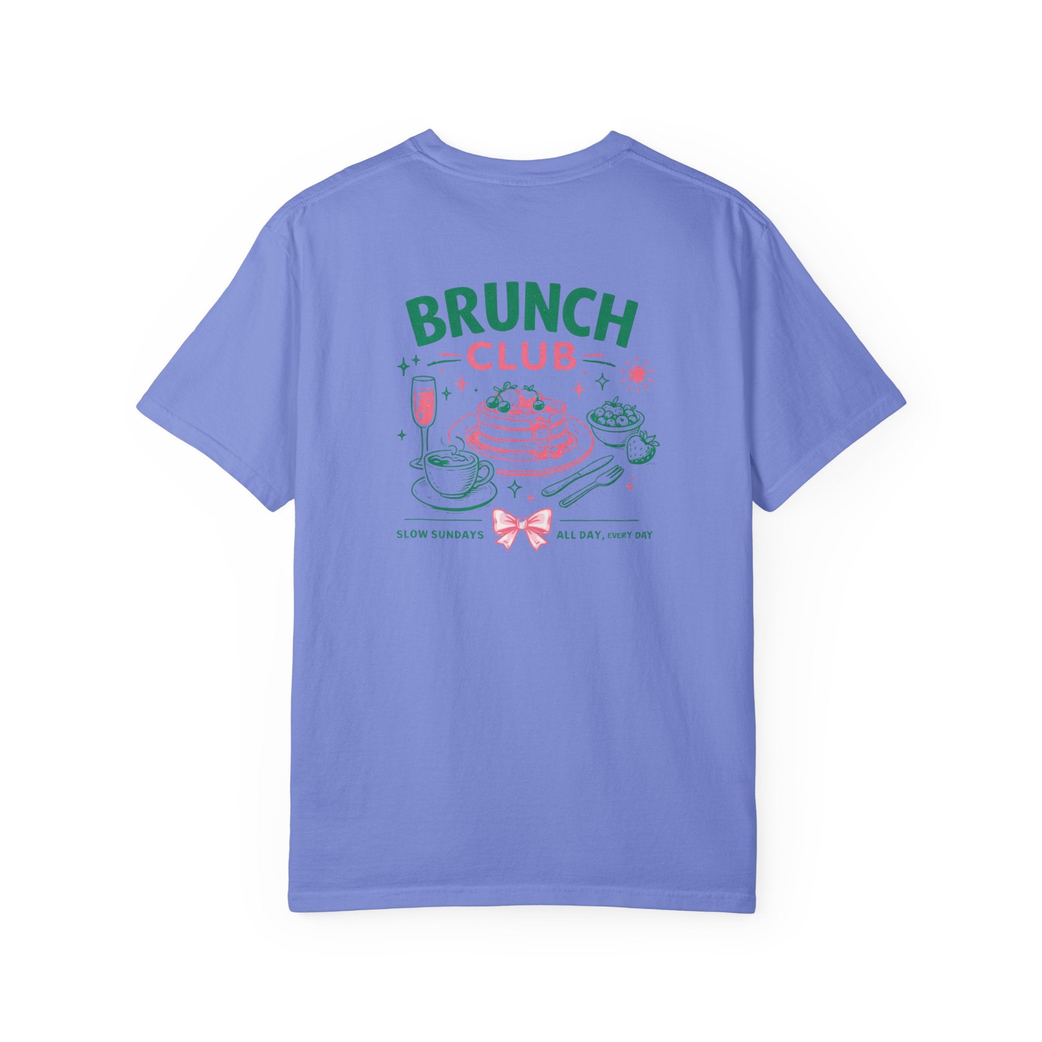 Brunch Club T-shirt for her comfort colours 100% cotton