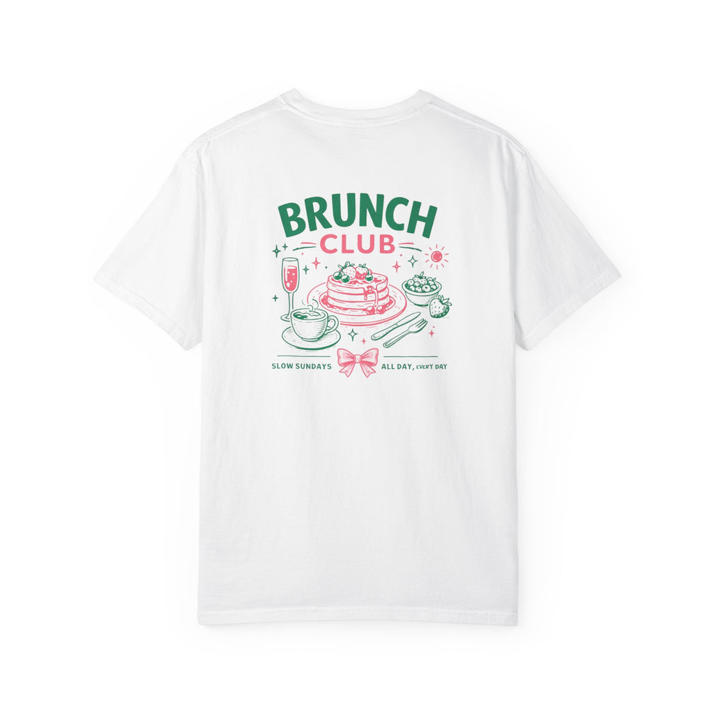 Brunch Club T-shirt for her comfort colours 100% cotton