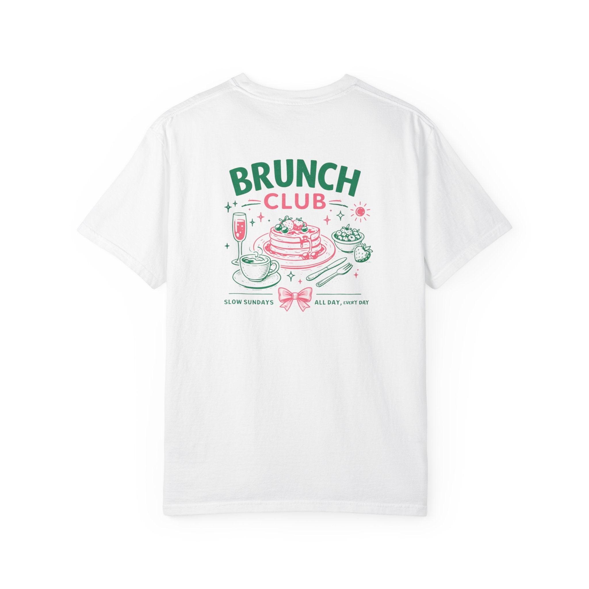 Brunch Club T-shirt for her comfort colours 100% cotton