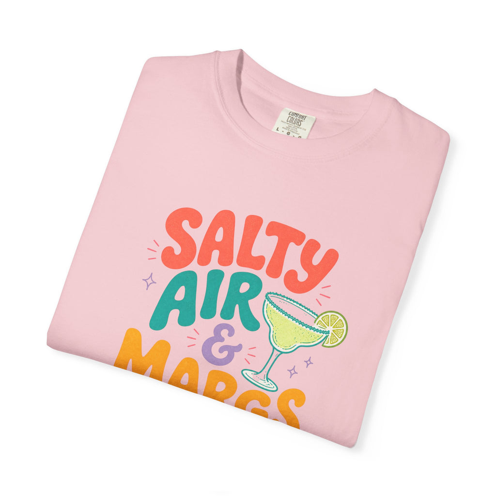 Salty Air & Margs T-Shirt | Margarita Cocktail Beach Tee