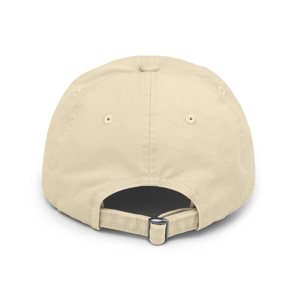 Pink Palm Trees Cap | Distressed Baseball Hat, Tropical Beach Design