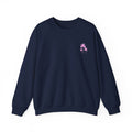 Pink Palm Trees Sweatshirt | Tropical Sunset Crewneck