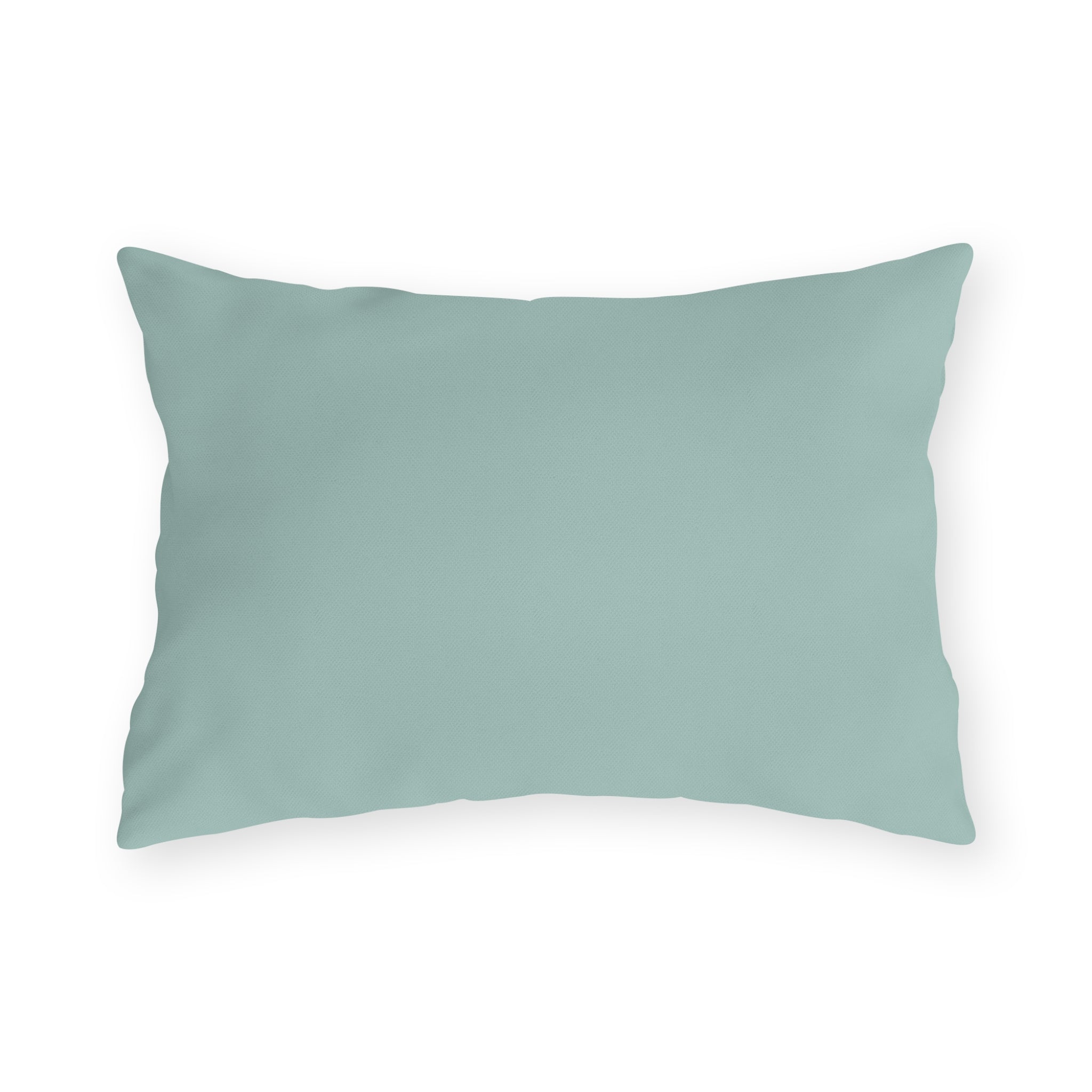 Solid Seafoam Outdoor Pillow | Coastal Patio Cushion, Weather-Resistant Throw