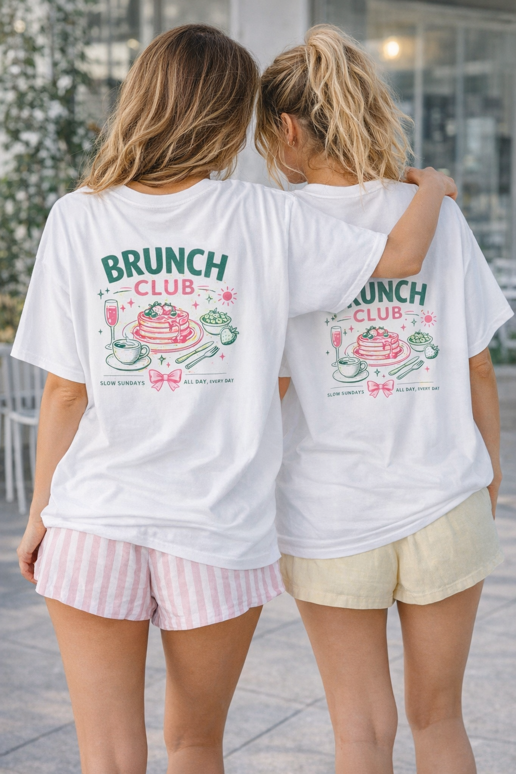 Brunch Club T-shirt for her comfort colours 100% cotton